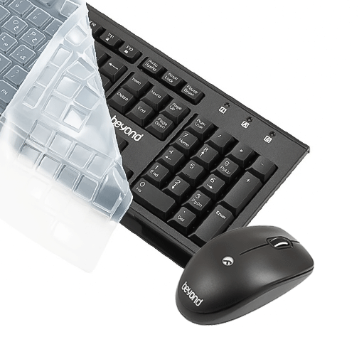 کیبورد و ماوس بیاند مدل BMK-8320RF With Key Skin در اصفهان