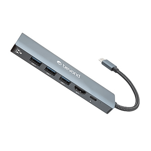 هاب 6 پورت USB-C بیاند مدل BA-415 بهترین قیمت اصفهان